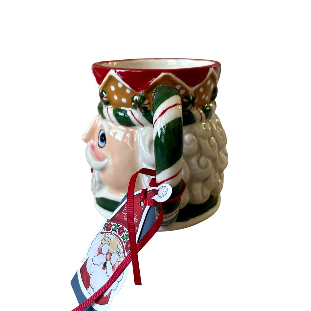 Blue Sky NUTCRACKER Christmas 16 oz MUG Heather Goldminc Clayworks New NWT - Picture 6 of 15